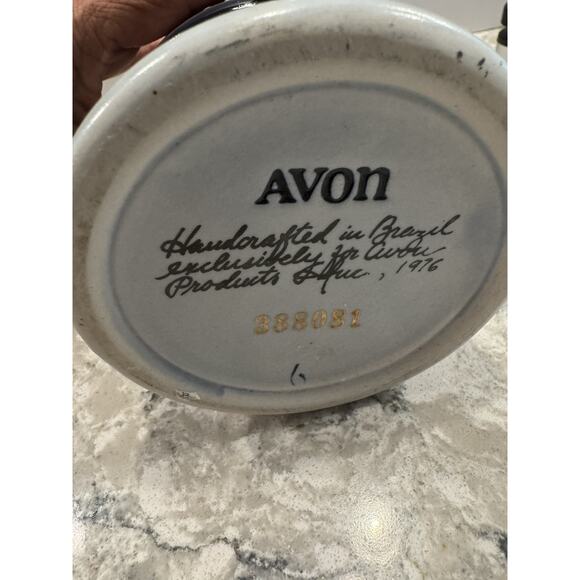 Avon Vintage German Ceramic Beer Stein With Pewter Lid Signed 1976 - Picture 8 of 9